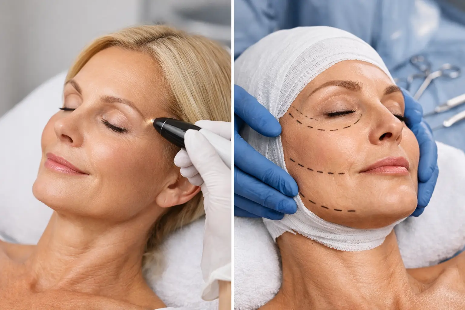 Plasma Tightening vs Facelift: Which Fits You?