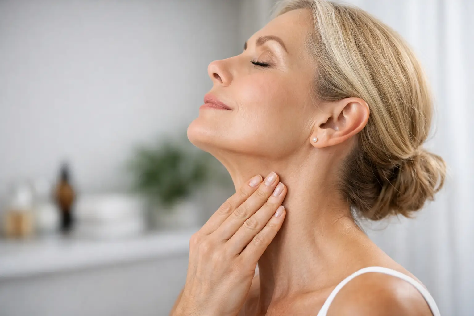 How to Tighten Neck Skin Without Surgery