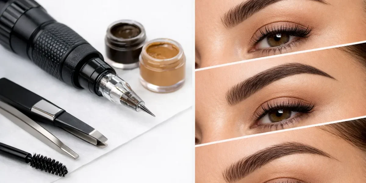 A Guide to Eyebrow Tattoo Styles That Suit You