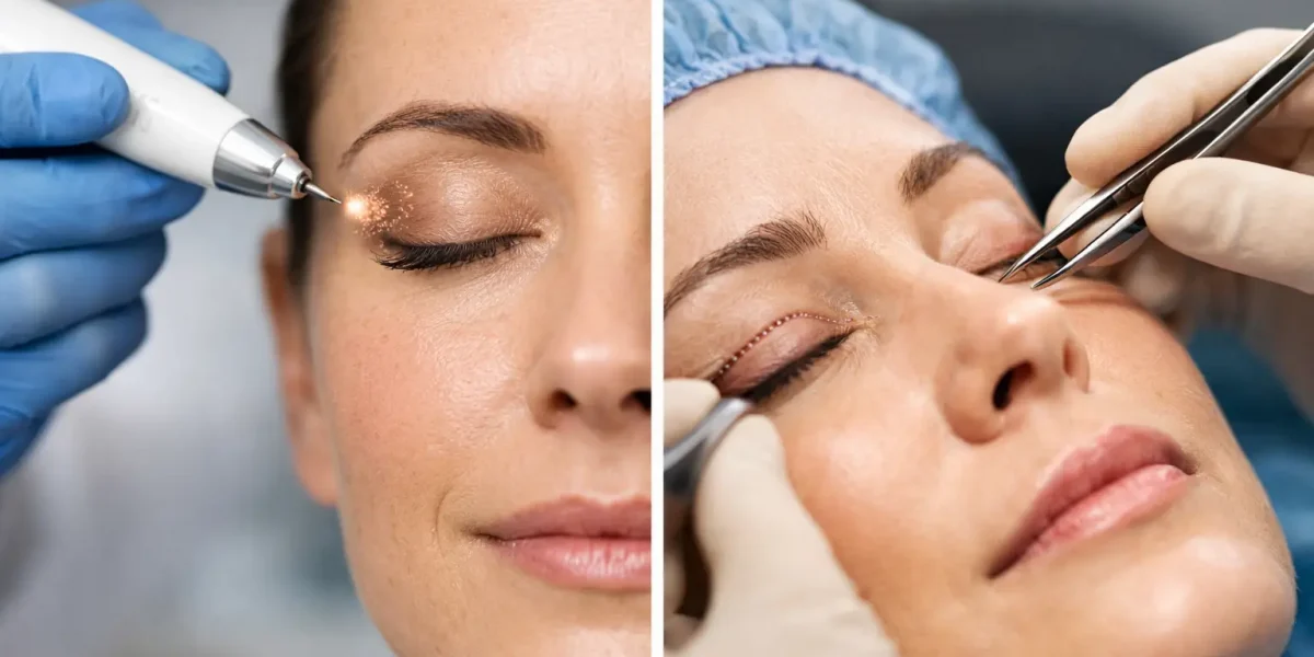 Fibroblast vs Blepharoplasty: Which Wins?